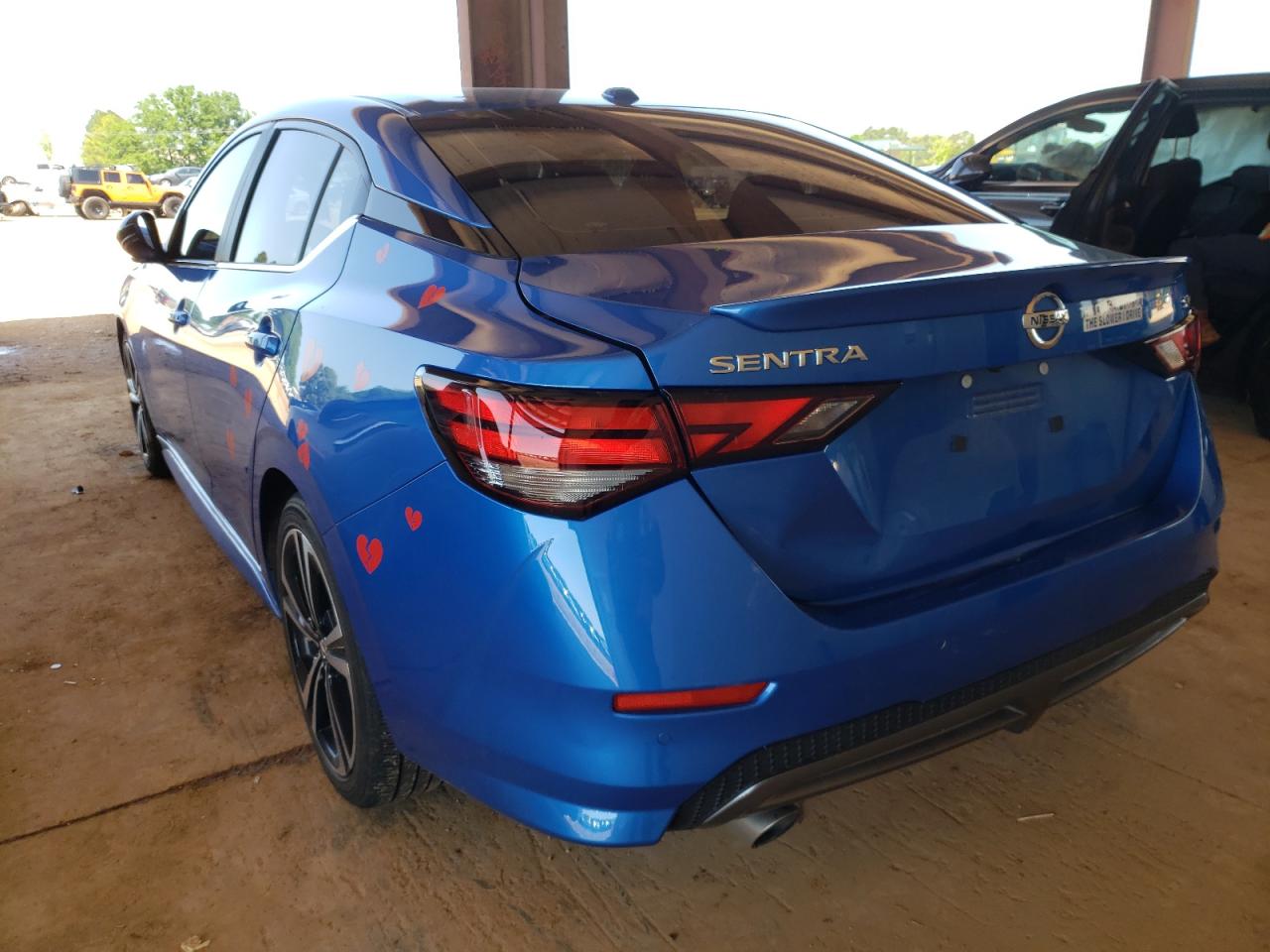 Photo 3 from auction – 2020 NISSAN SENTRA SR with VIN 3N1AB8DV1LY223115