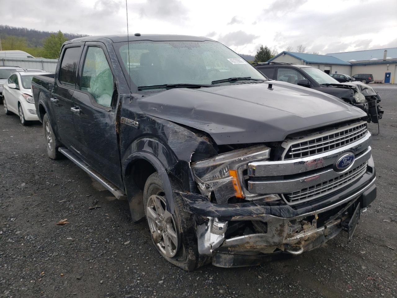 FORD F150 SUPER 2018 with VIN 1FTEW1EG9JKD86343 - Photo from auction