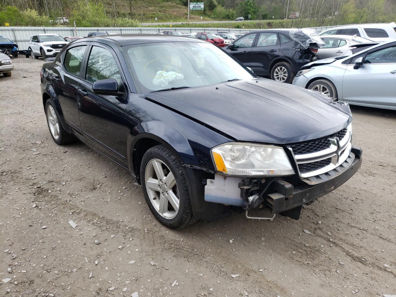 DODGE AVENGER MA 2011 with VIN 1B3BD1FB7BN556969 - Photo from auction