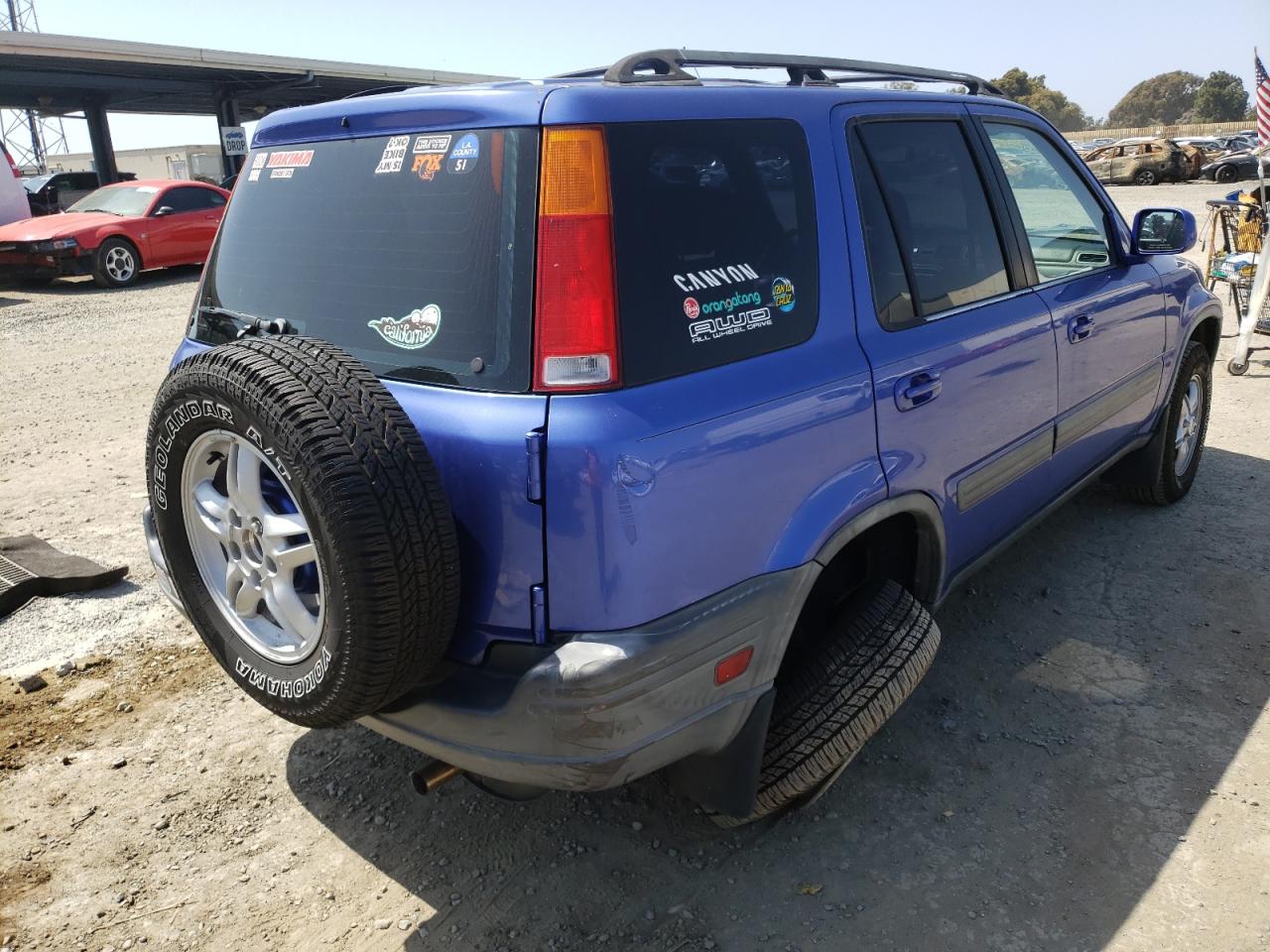 Photo 4 from auction – 2000 HONDA CR-V EX with VIN JHLRD1765YC033214
