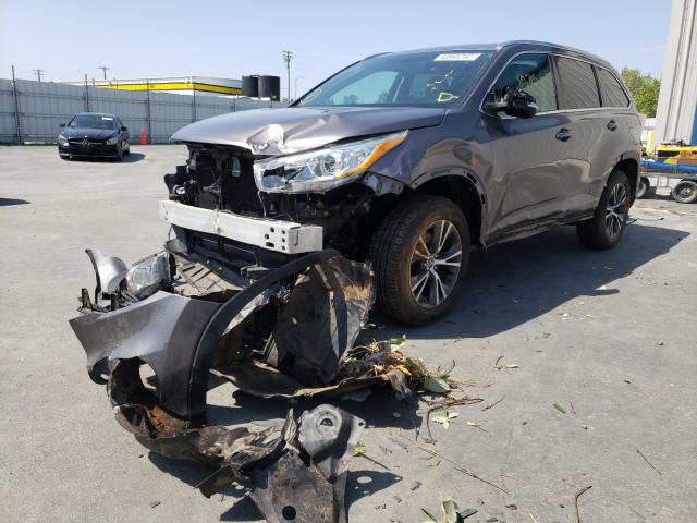 Photo 2 from auction – 2016 TOYOTA HIGHLANDER with VIN 5TDKKRFH8GS150000
