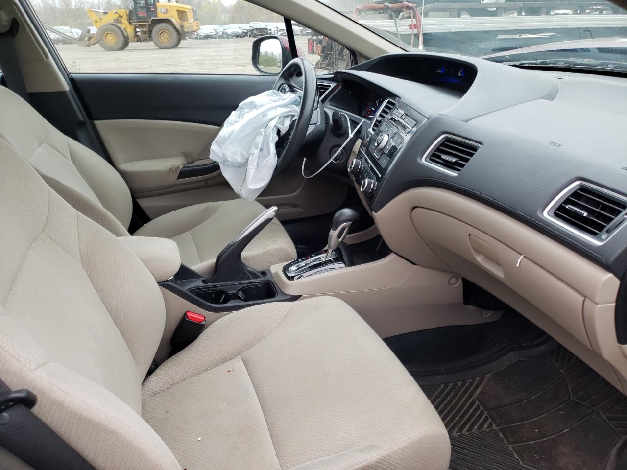 Photo 5 from auction – 2013 HONDA CIVIC LX with VIN 2HGFB2F53DH596002