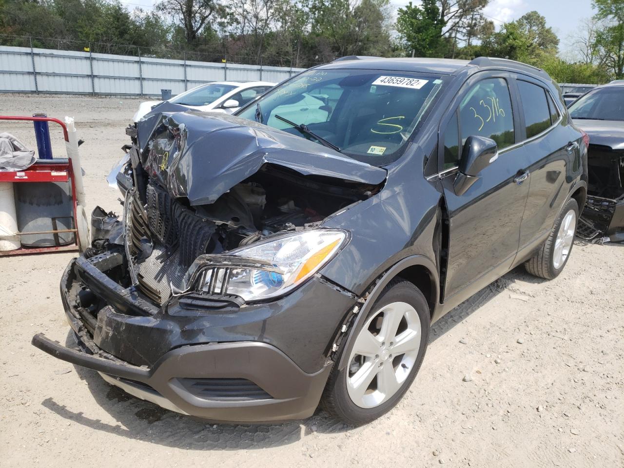Photo 2 from auction – 2016 BUICK ENCORE with VIN KL4CJASB5GB670070