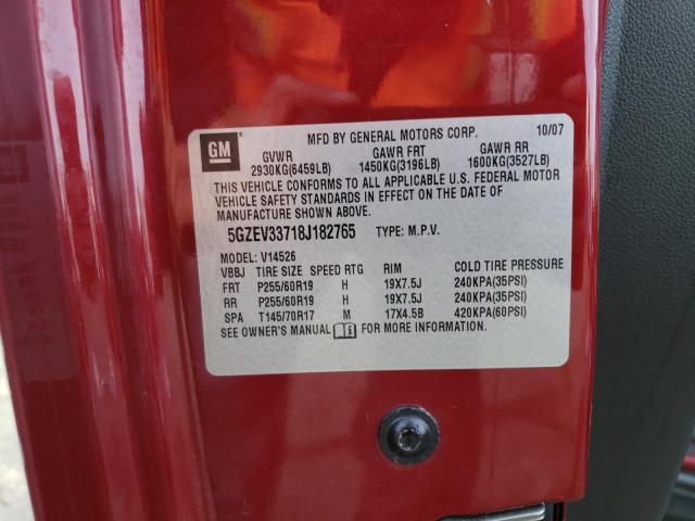 Photo 10 from auction – 2008 SATURN OUTLOOK XR with VIN 5GZEV33718J182765