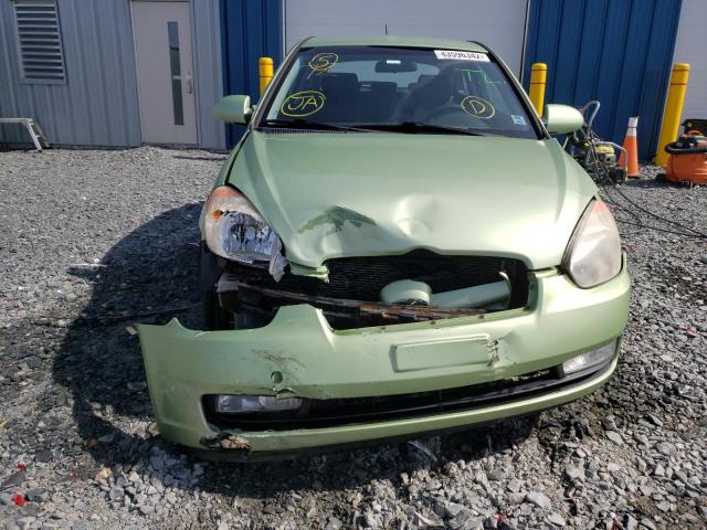 Photo 9 from auction – 2007 HYUNDAI ACCENT BAS with VIN KMHCN35CX7U022380
