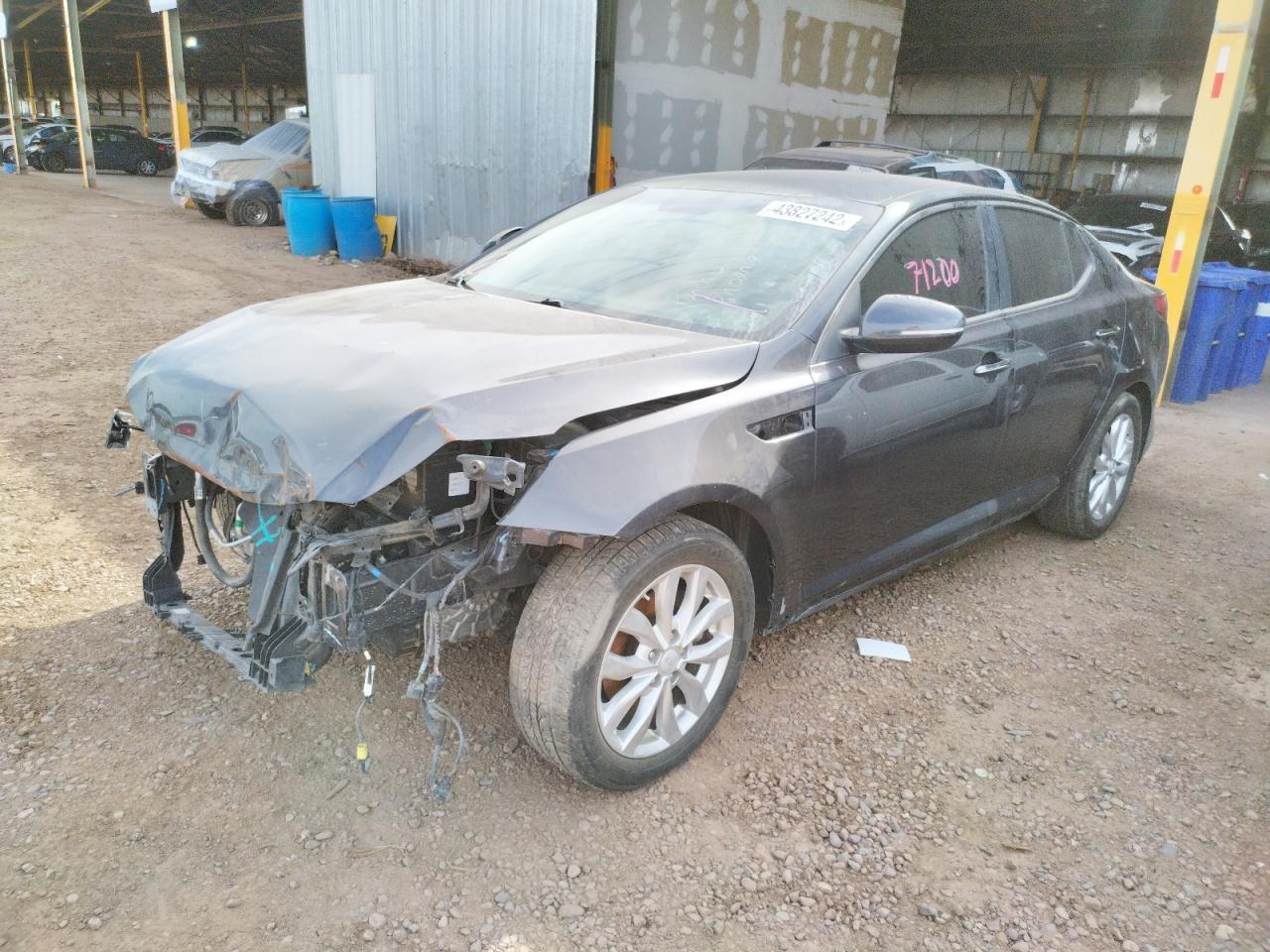 Photo 2 from auction – 2015 KIA OPTIMA LX with VIN 5XXGM4A77FG452508