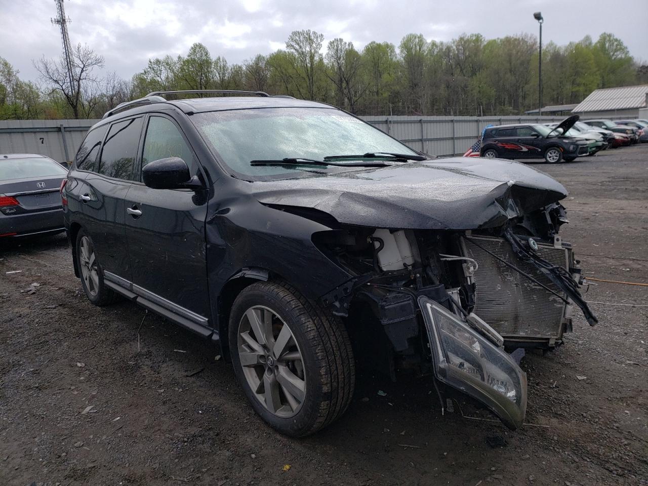 NISSAN PATHFINDER 2014 with VIN 5N1AR2MM0EC721357 - Photo from auction