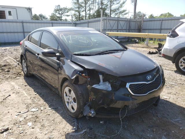 KIA FORTE LX 2015 with VIN KNAFK4A62F5338569 - Photo from auction