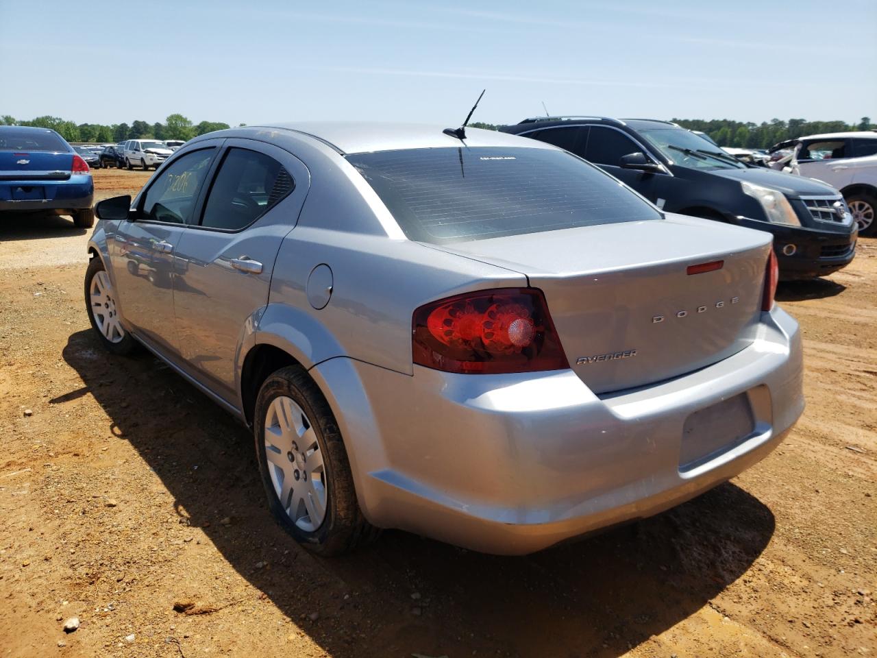 Photo 3 from auction – 2013 DODGE AVENGER SE with VIN 1C3CDZAB6DN613193