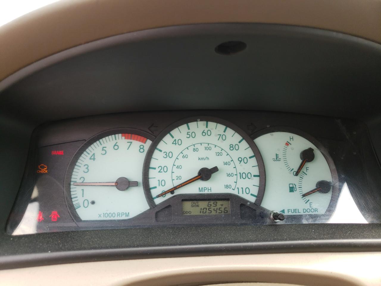Photo 8 from auction – 2004 TOYOTA COROLLA CE with VIN 2T1BR32E74C227349