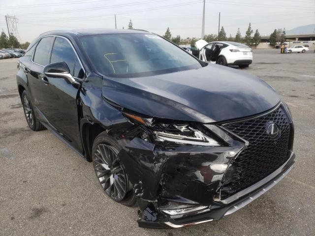 LEXUS RX 350 F-S 2021 with VIN 2T2YZMDA3MC308077 - Photo from auction