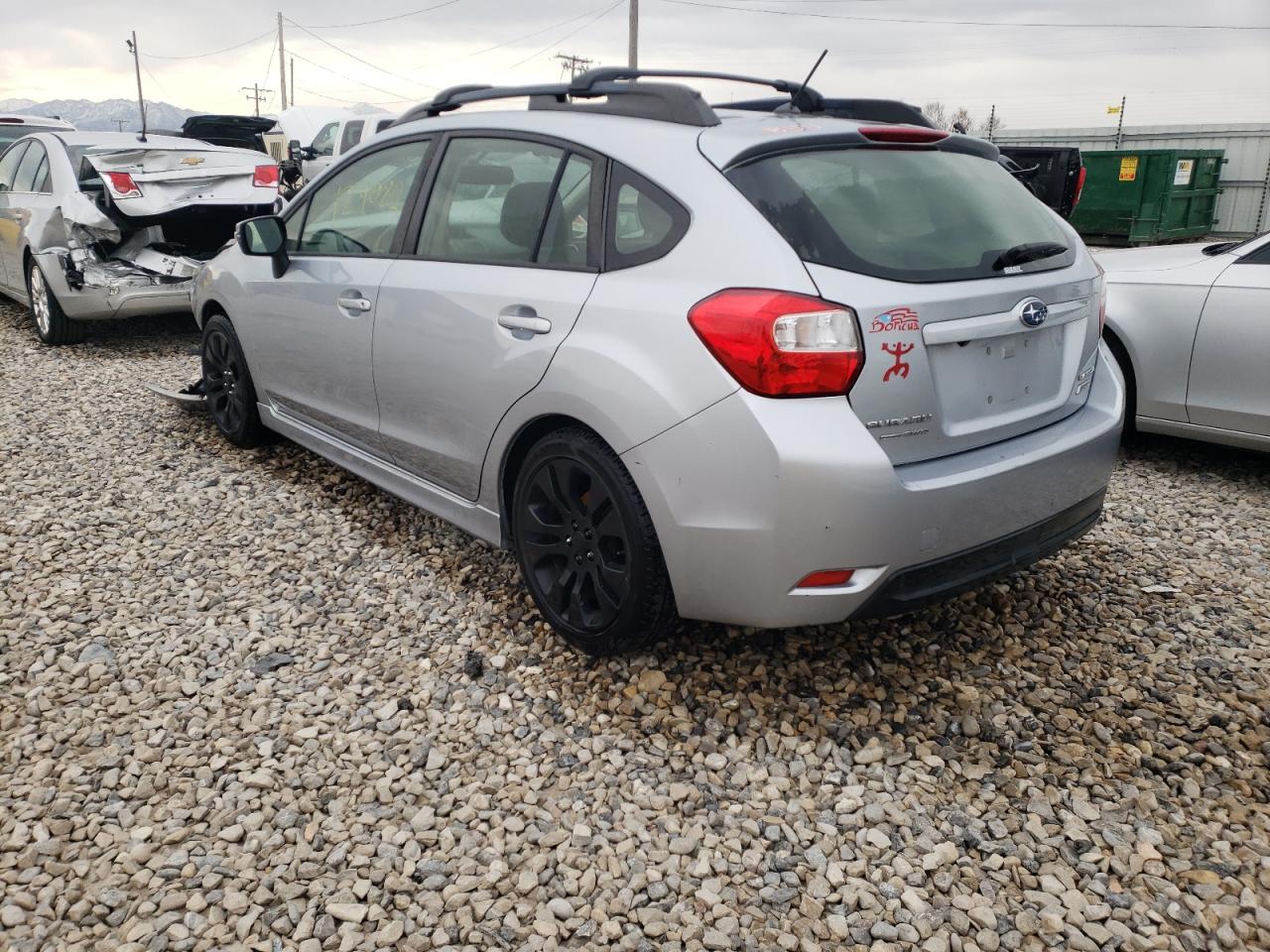 Photo 3 from auction – 2015 SUBARU IMPREZA SP with VIN JF1GPAT6XFH274094