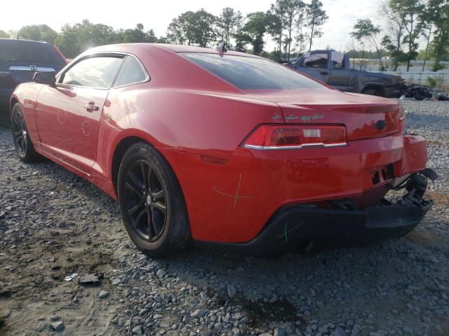 Photo 3 from auction – 2015 CHEVROLET CAMARO LS with VIN 2G1FB1E31F9173577