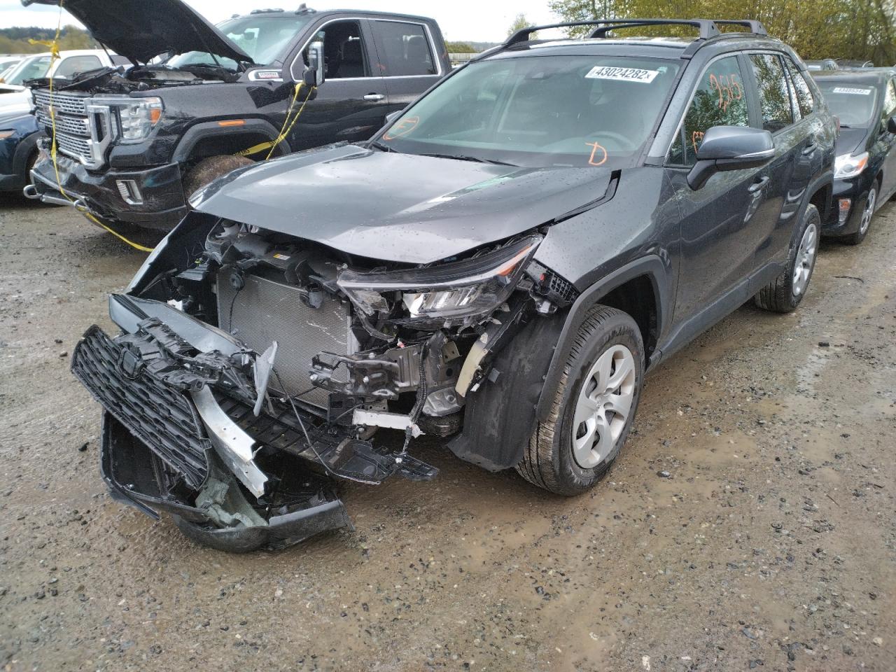 Photo 2 from auction – 2021 TOYOTA RAV4 LE with VIN 2T3G1RFVXMC169870