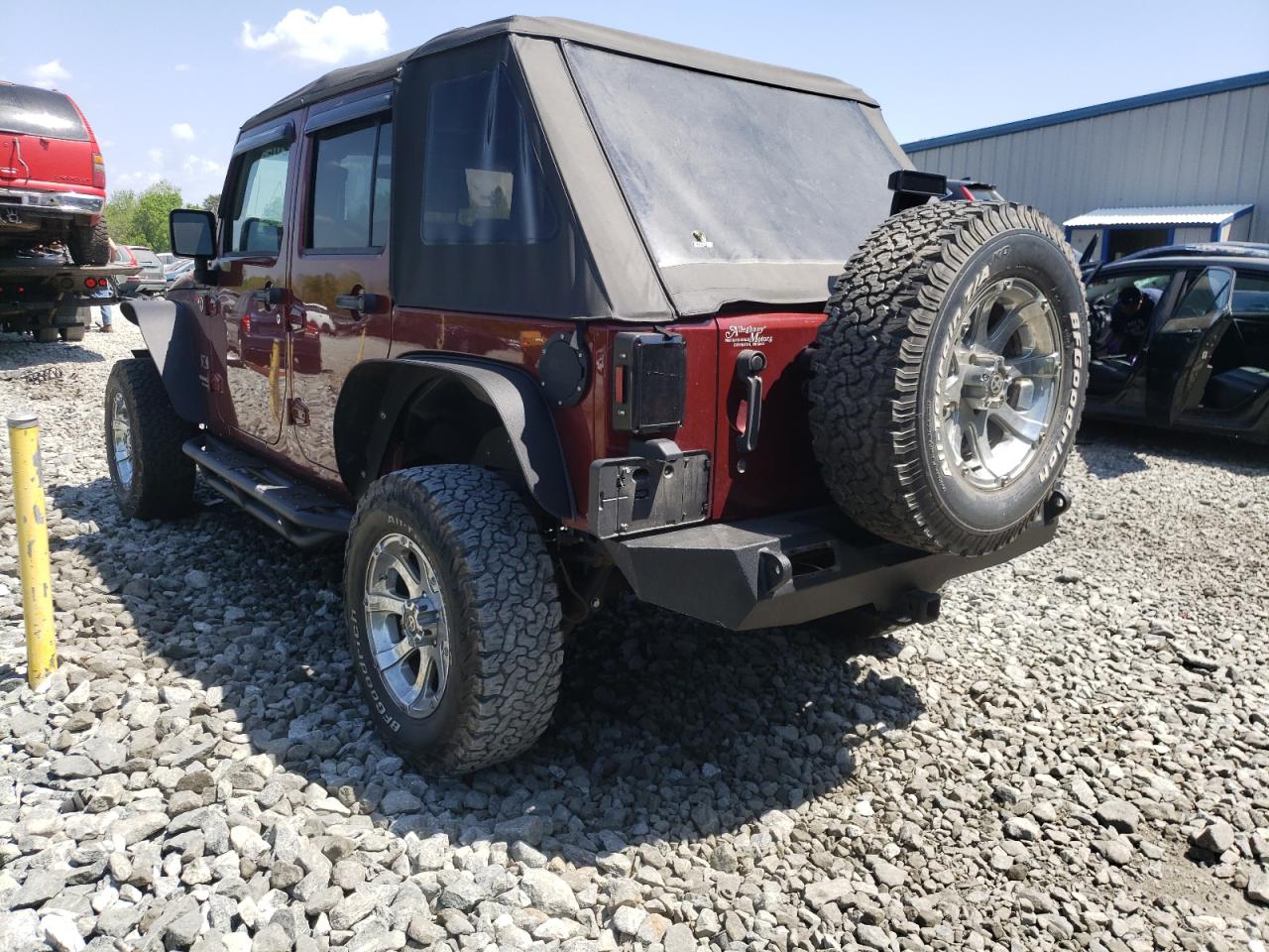 Photo 3 from auction – 2008 JEEP WRANGLER U with VIN 1J4GA39108L600935
