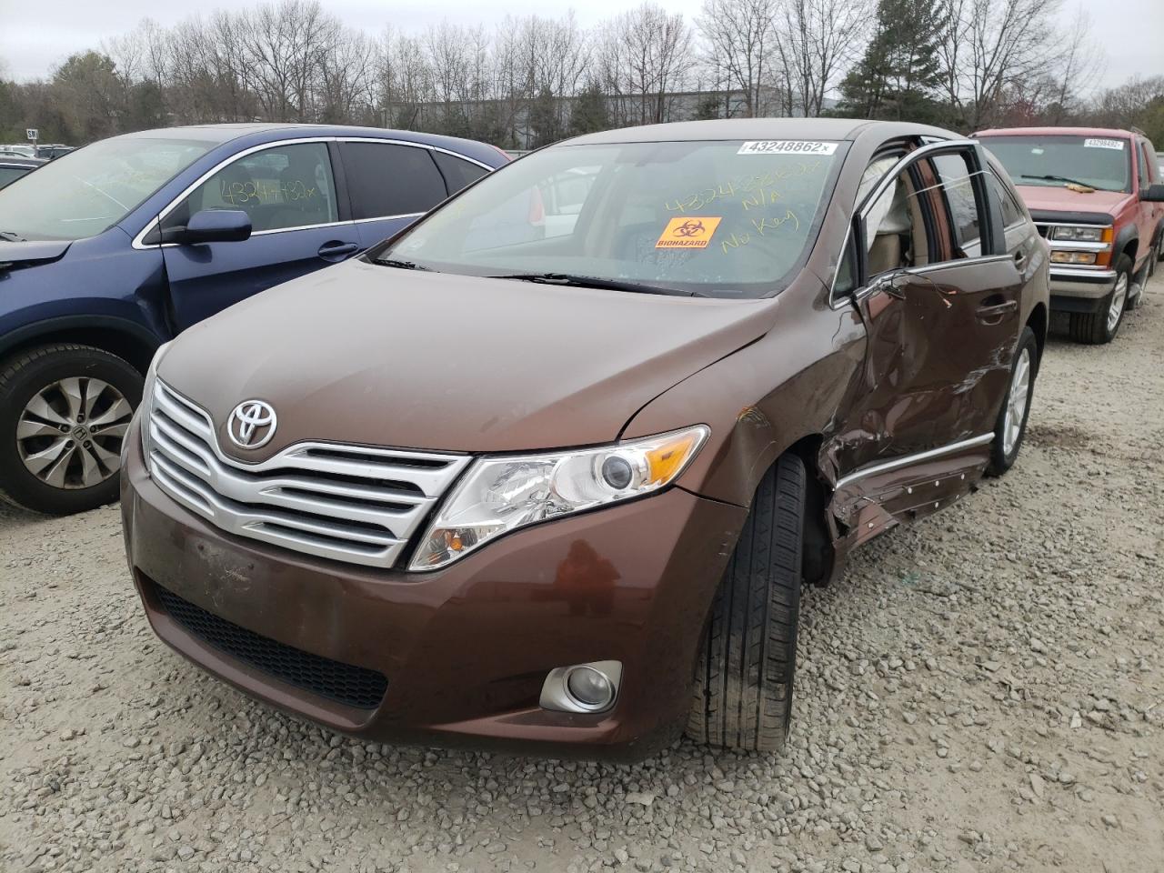 Photo 2 from auction – 2012 TOYOTA VENZA LE with VIN 4T3BA3BB1CU029643