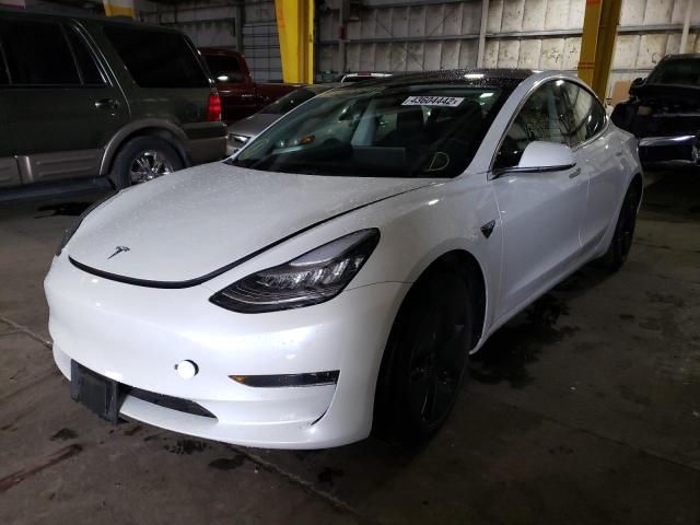Photo 2 from auction – 2020 TESLA MODEL 3 with VIN 5YJ3E1EAXLF612492