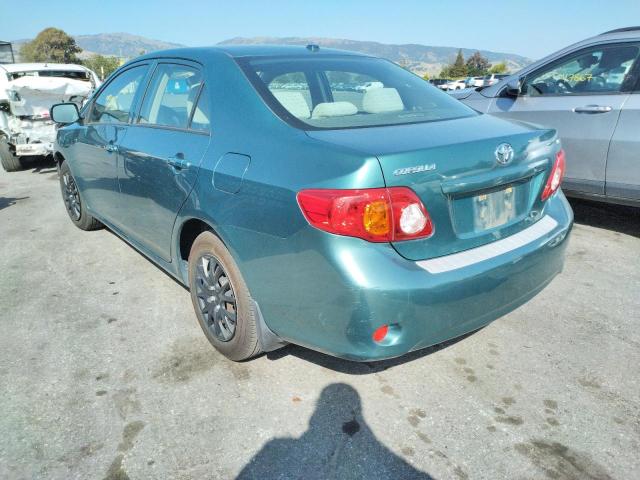 Photo 3 from auction – 2009 TOYOTA COROLLA BA with VIN JTDBL40E19J006142
