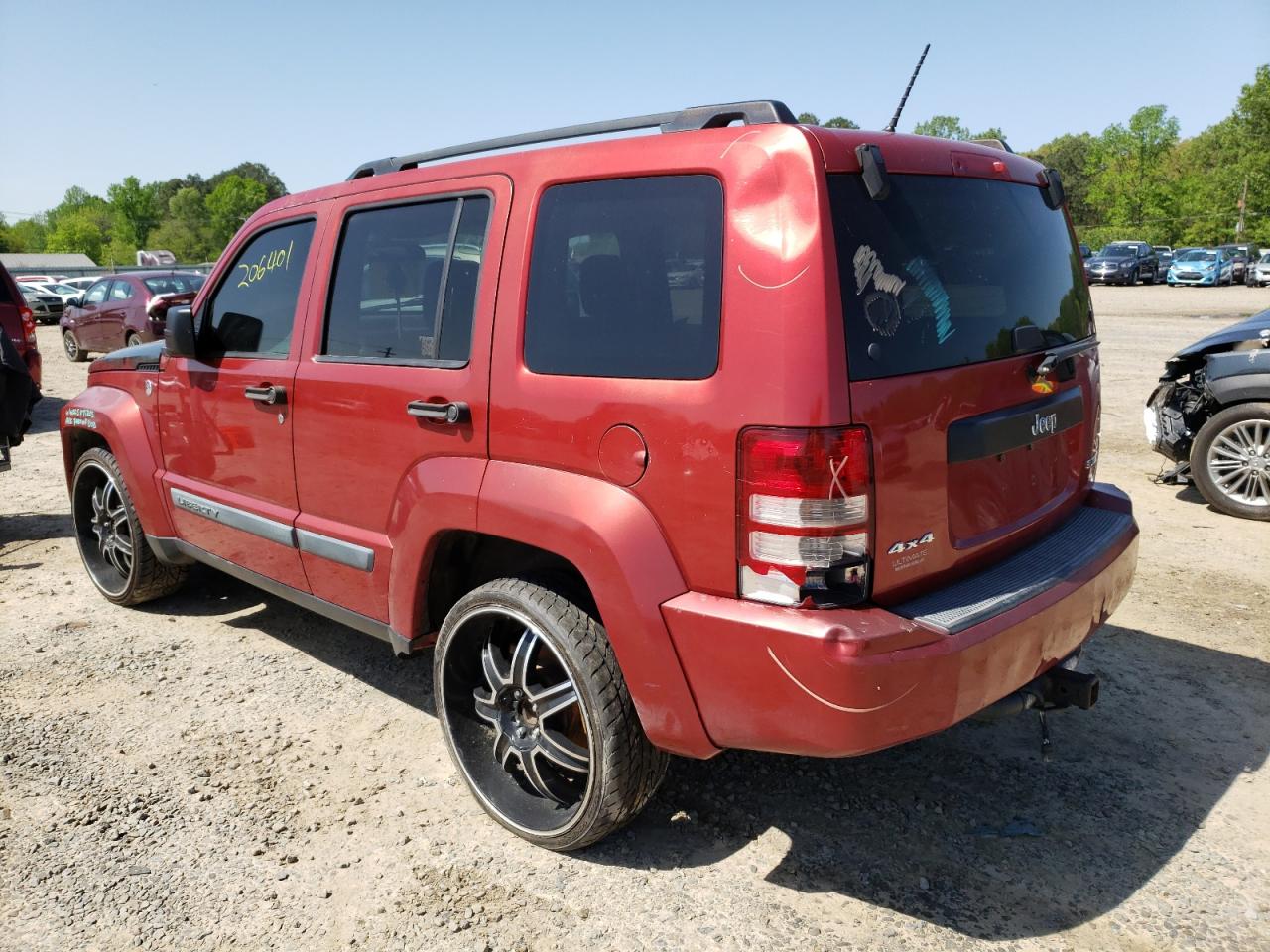 Photo 3 from auction – 2008 JEEP LIBERTY SP with VIN 1J8GN28K68W285600