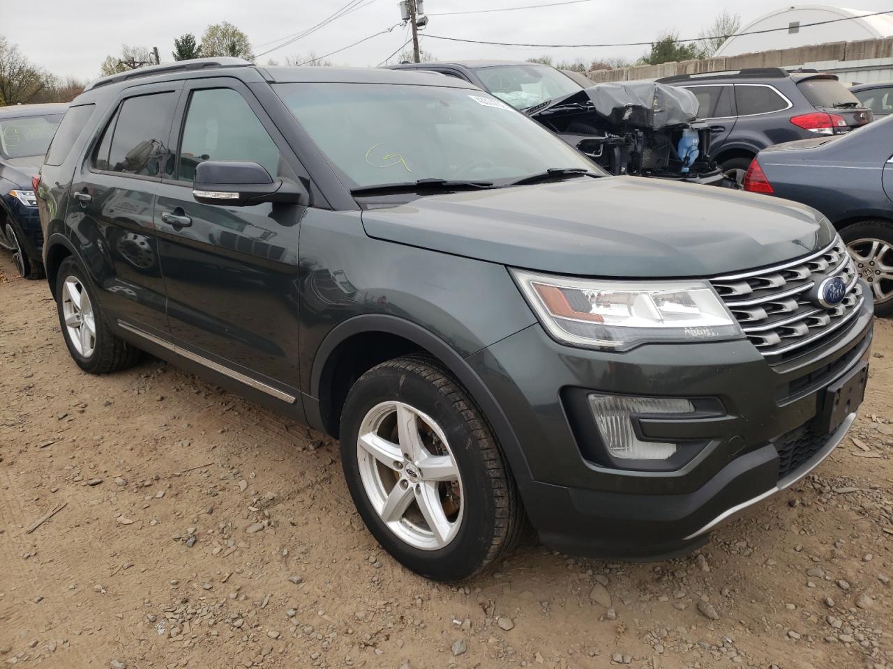 FORD EXPLORER X 2016 with VIN 1FM5K8D85GGB87537 - Photo from auction