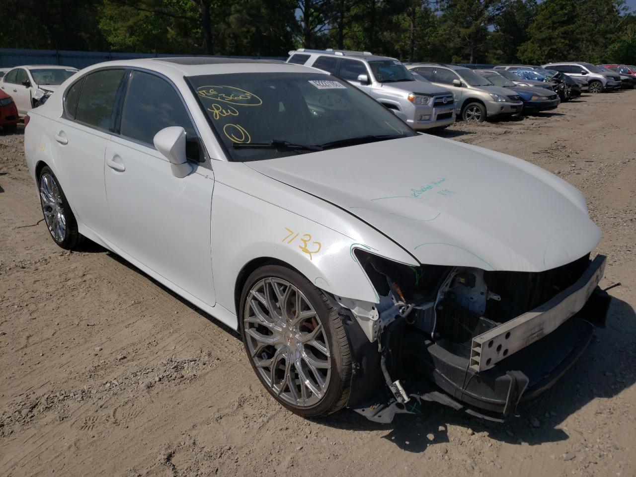 LEXUS GS 350 2013 with VIN JTHCE1BL1D5015741 - Photo from auction