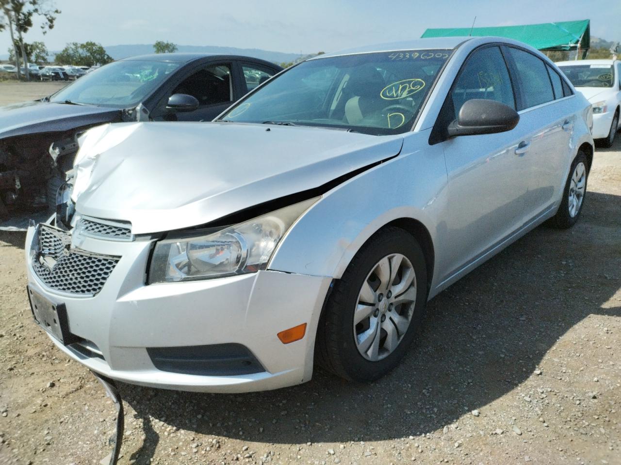 Photo 2 from auction – 2012 CHEVROLET CRUZE LS with VIN 1G1PC5SH6C7235187