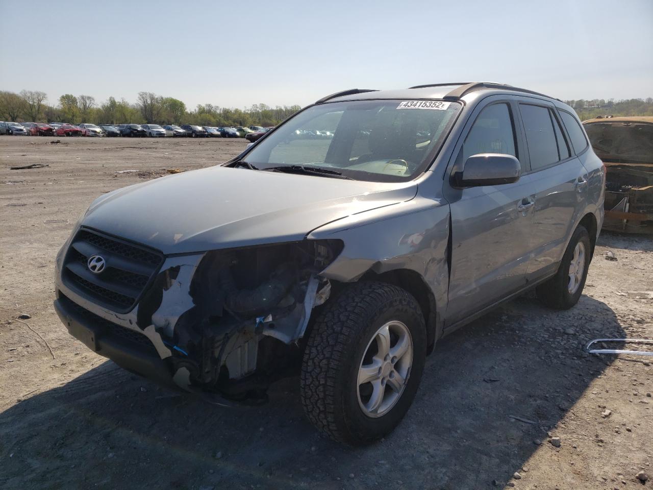 Photo 2 from auction – 2008 HYUNDAI SANTA FE G with VIN 5NMSG13D48H179647
