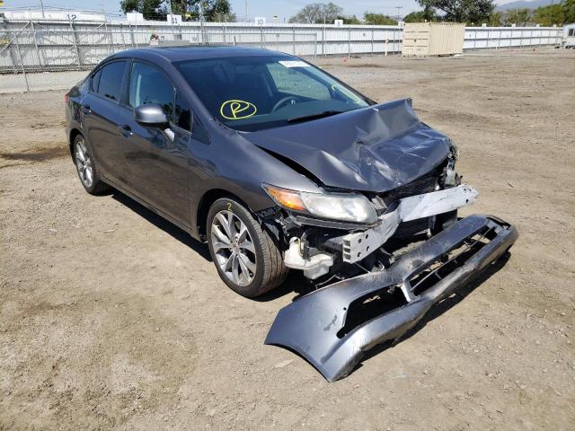 HONDA CIVIC SI 2012 with VIN 2HGFB6E57CH704192 - Photo from auction
