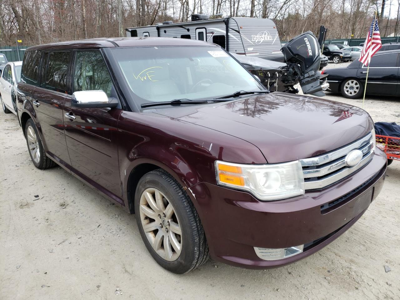 FORD FLEX LIMIT 2011 with VIN 2FMGK5DC7BBD35439 - Photo from auction