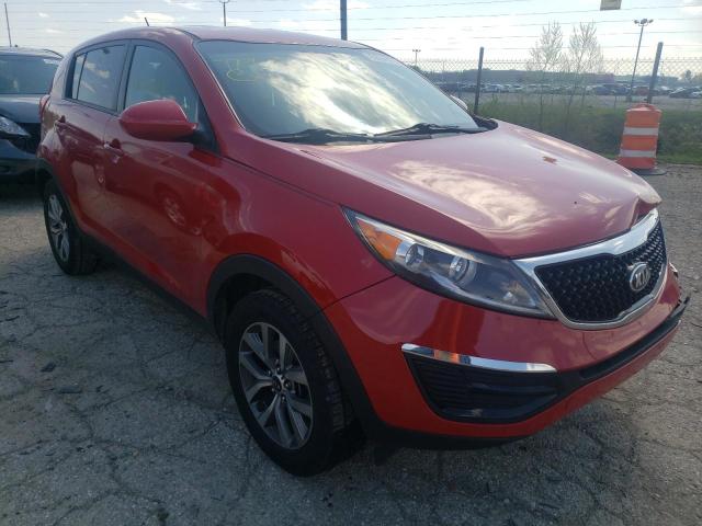 KIA SPORTAGE L 2015 with VIN KNDPB3AC5F7699418 - Photo from auction