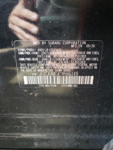 Photo 10 from auction – 2020 SUBARU FORESTER S with VIN JF2SKAMC4LH566148