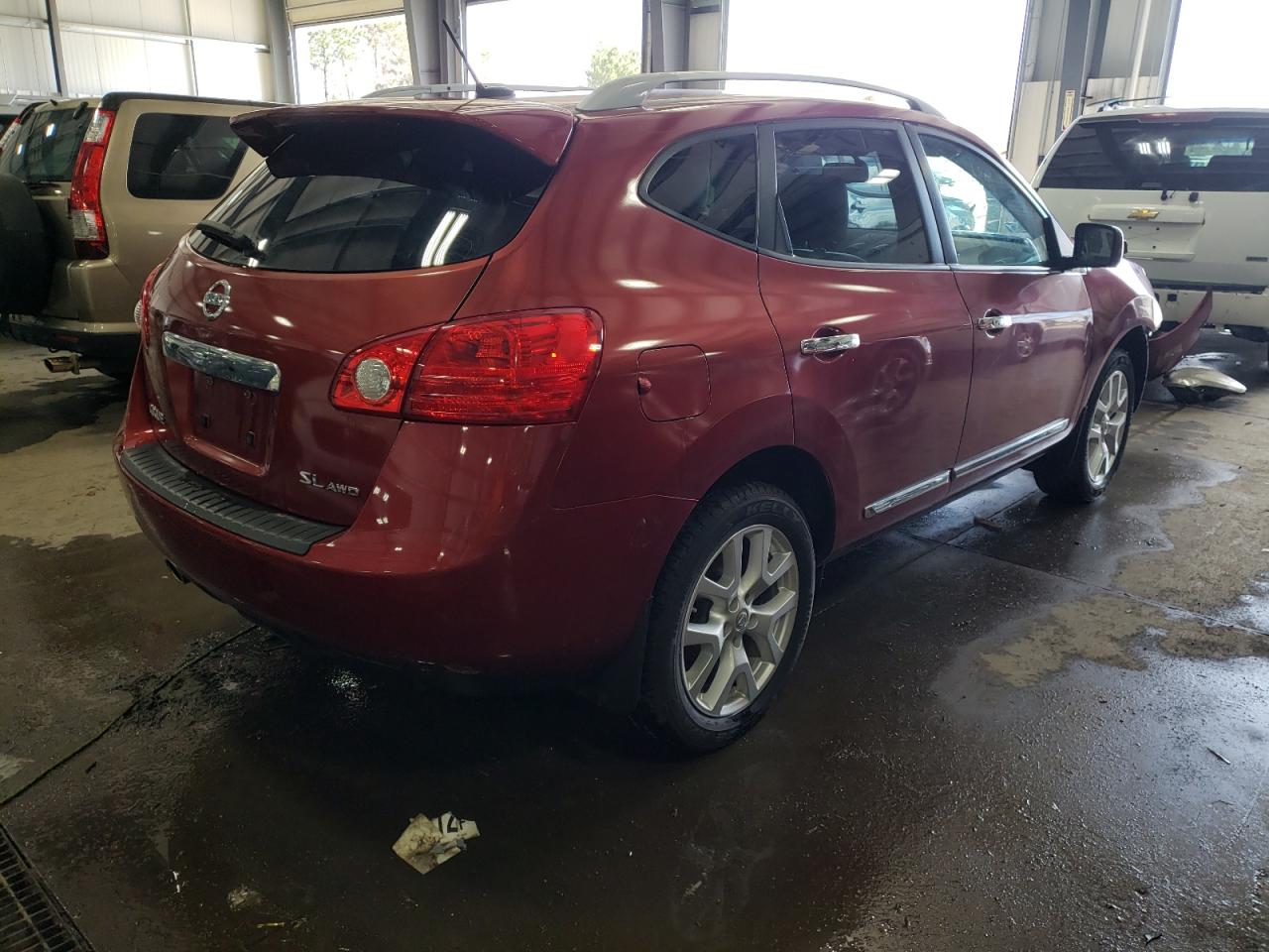 Photo 4 from auction – 2012 NISSAN ROGUE S with VIN JN8AS5MV1CW414847