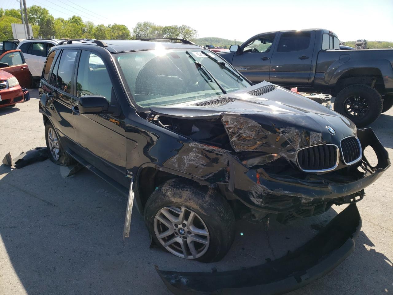 BMW X5 3.0I 2005 with VIN 5UXFA13595LY16696 - Photo from auction