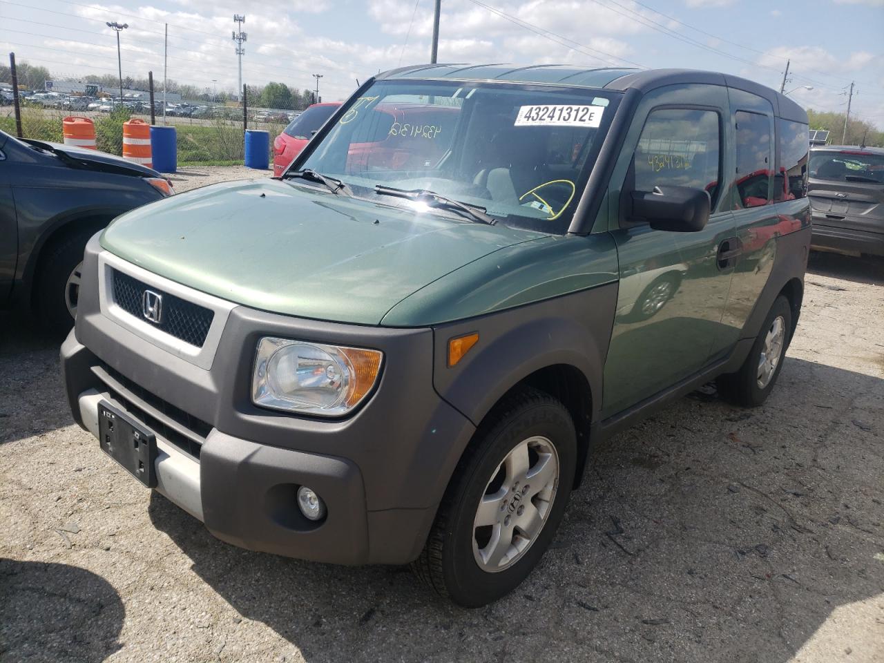 Photo 2 from auction – 2004 HONDA ELEMENT EX with VIN 5J6YH286X4L025602