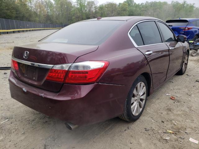 Photo 4 from auction – 2014 HONDA ACCORD EXL with VIN 1HGCR2F8XEA010419