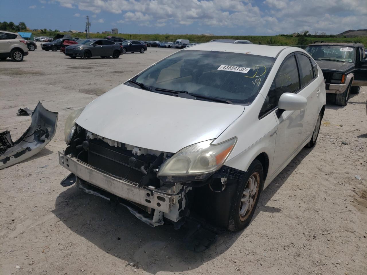 Photo 2 from auction – 2010 TOYOTA PRIUS with VIN JTDKN3DU3A5096719