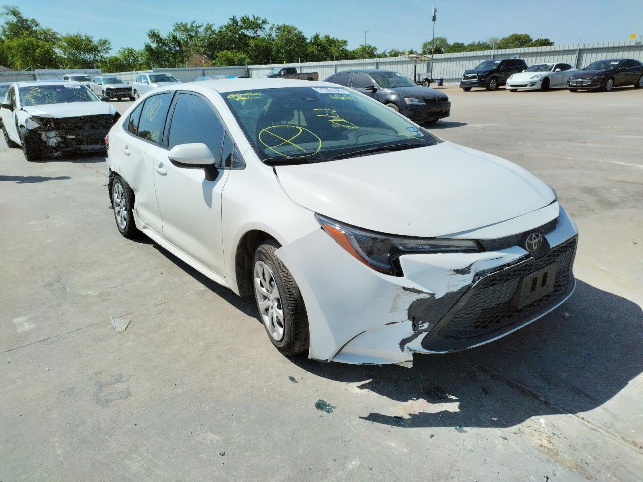 Photo 9 from auction – 2021 TOYOTA COROLLA LE with VIN JTDEPMAEXMJ128281