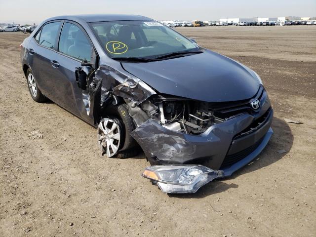 TOYOTA COROLLA L 2015 with VIN 5YFBURHEXFP191491 - Photo from auction