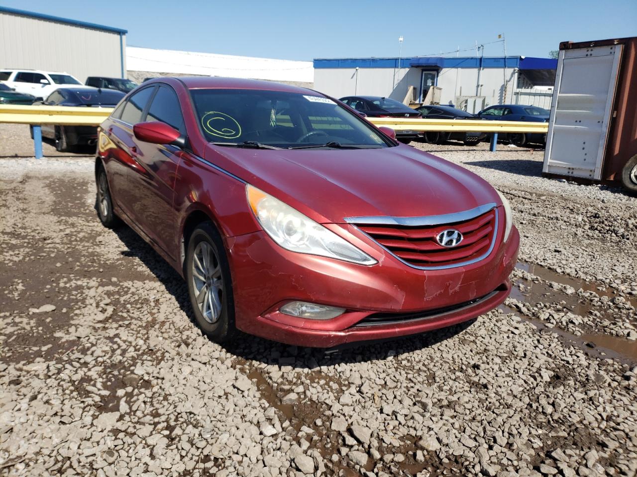 HYUNDAI SONATA GLS 2013 with VIN 5NPEB4AC7DH712305 - Photo from auction