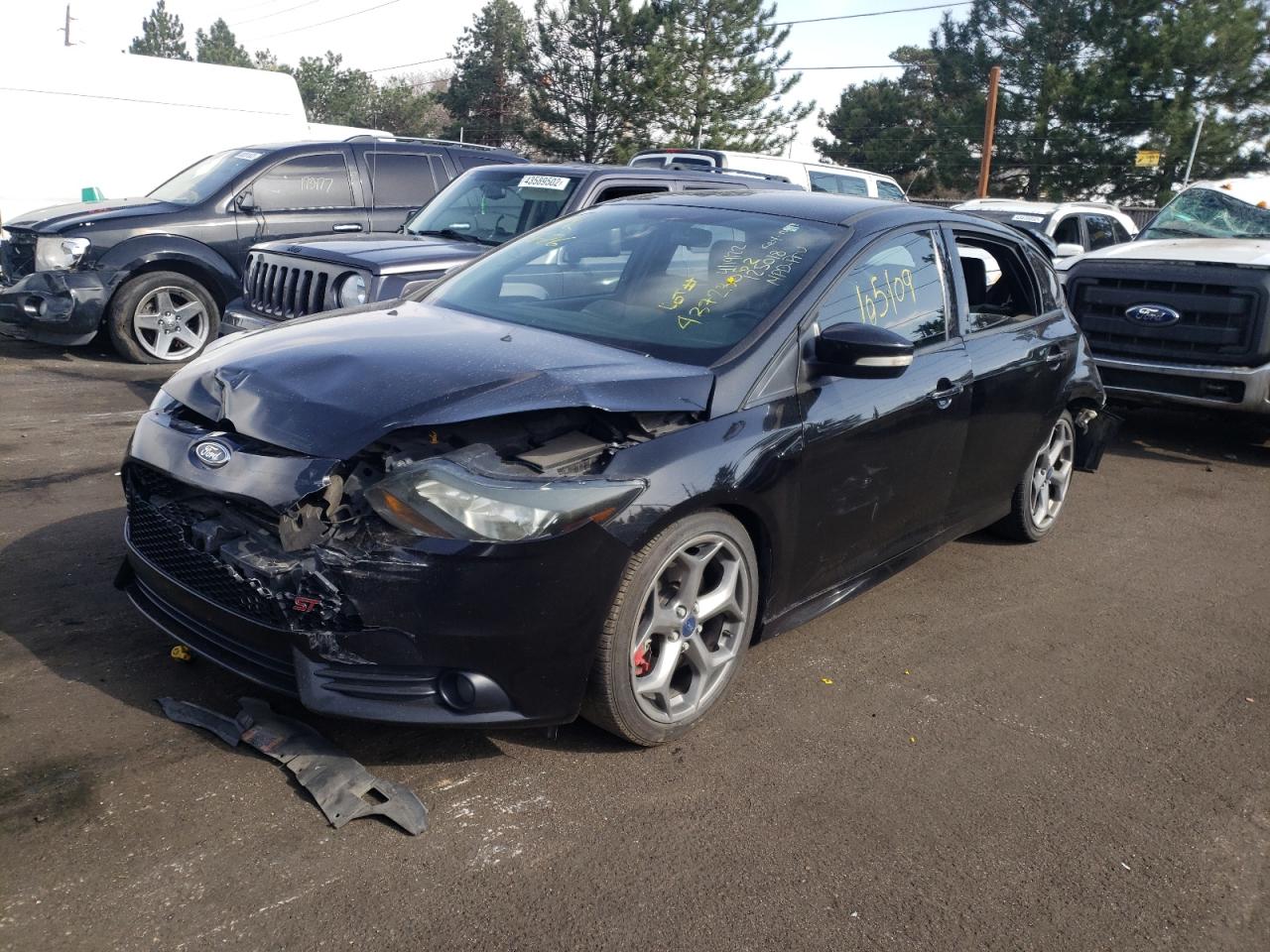 Photo 9 from auction – 2014 FORD FOCUS ST with VIN 1FADP3L93EL398390