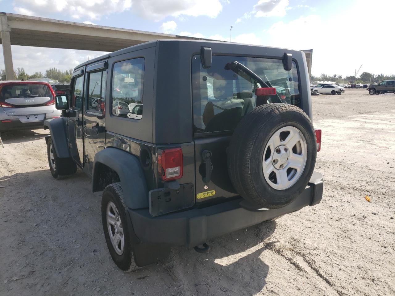 Photo 3 from auction – 2010 JEEP WRANGLER U with VIN 1J4BZ3H19AL136344