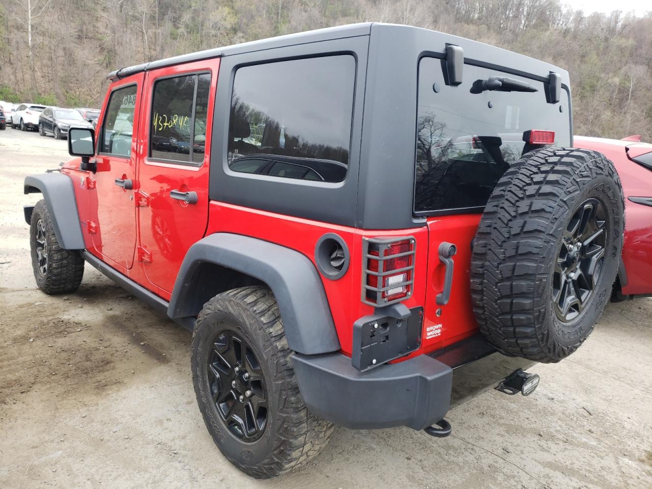 Photo 3 from auction – 2017 JEEP WRANGLER U with VIN 1C4BJWDG4HL645387