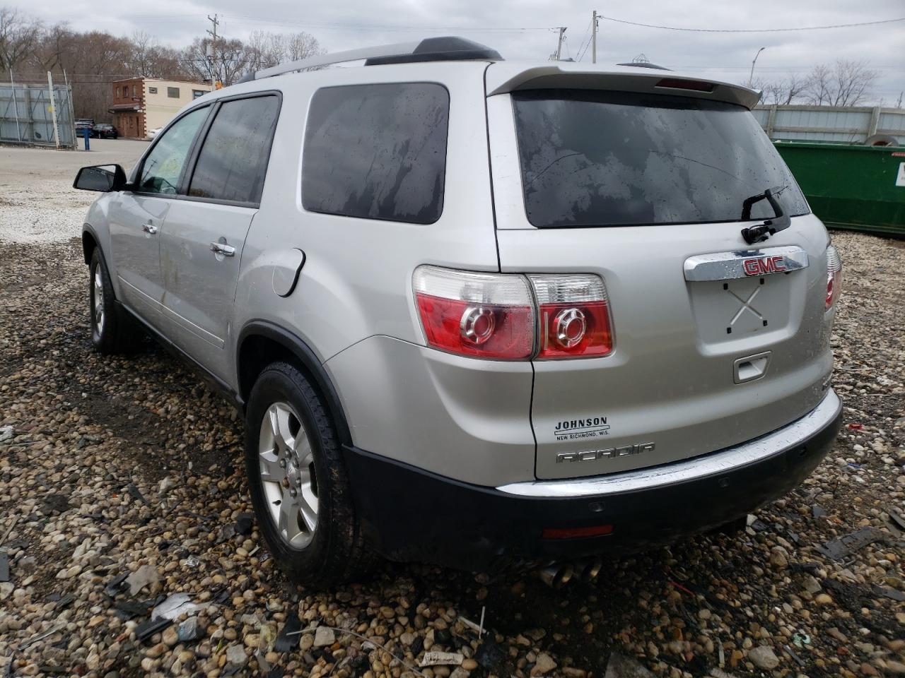 Photo 3 from auction – 2011 GMC ACADIA SLE with VIN 1GKKVPED6BJ254070