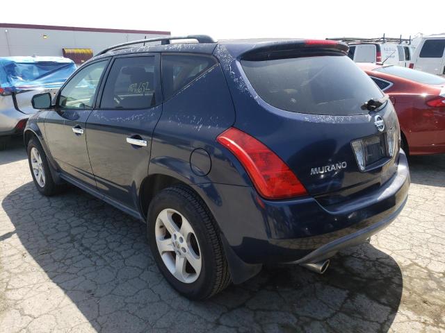 Photo 3 from auction – 2003 NISSAN MURANO SL with VIN JN8AZ08T33W122284