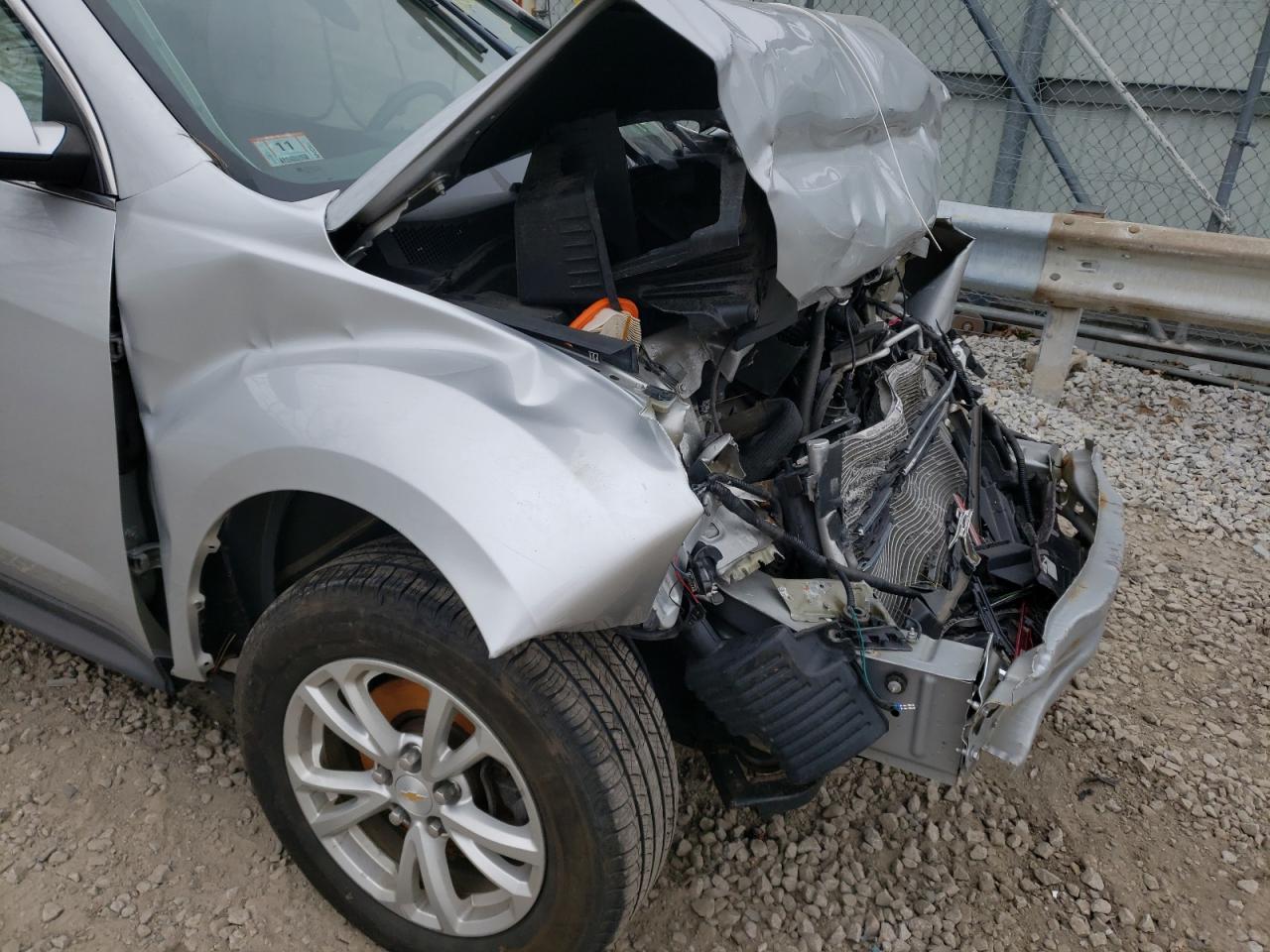 Photo 9 from auction – 2016 CHEVROLET EQUINOX LT with VIN 2GNFLFEK4G6217204