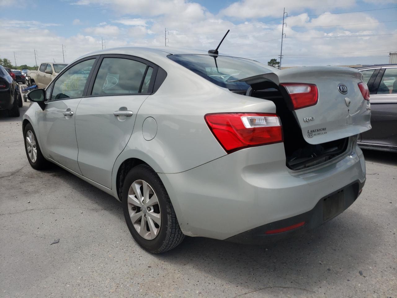 Photo 3 from auction – 2012 KIA RIO EX with VIN KNADN4A31C6093595