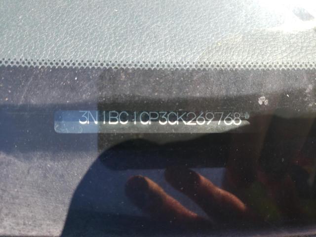 Photo 10 from auction – 2012 NISSAN VERSA S with VIN 3N1BC1CP3CK269768