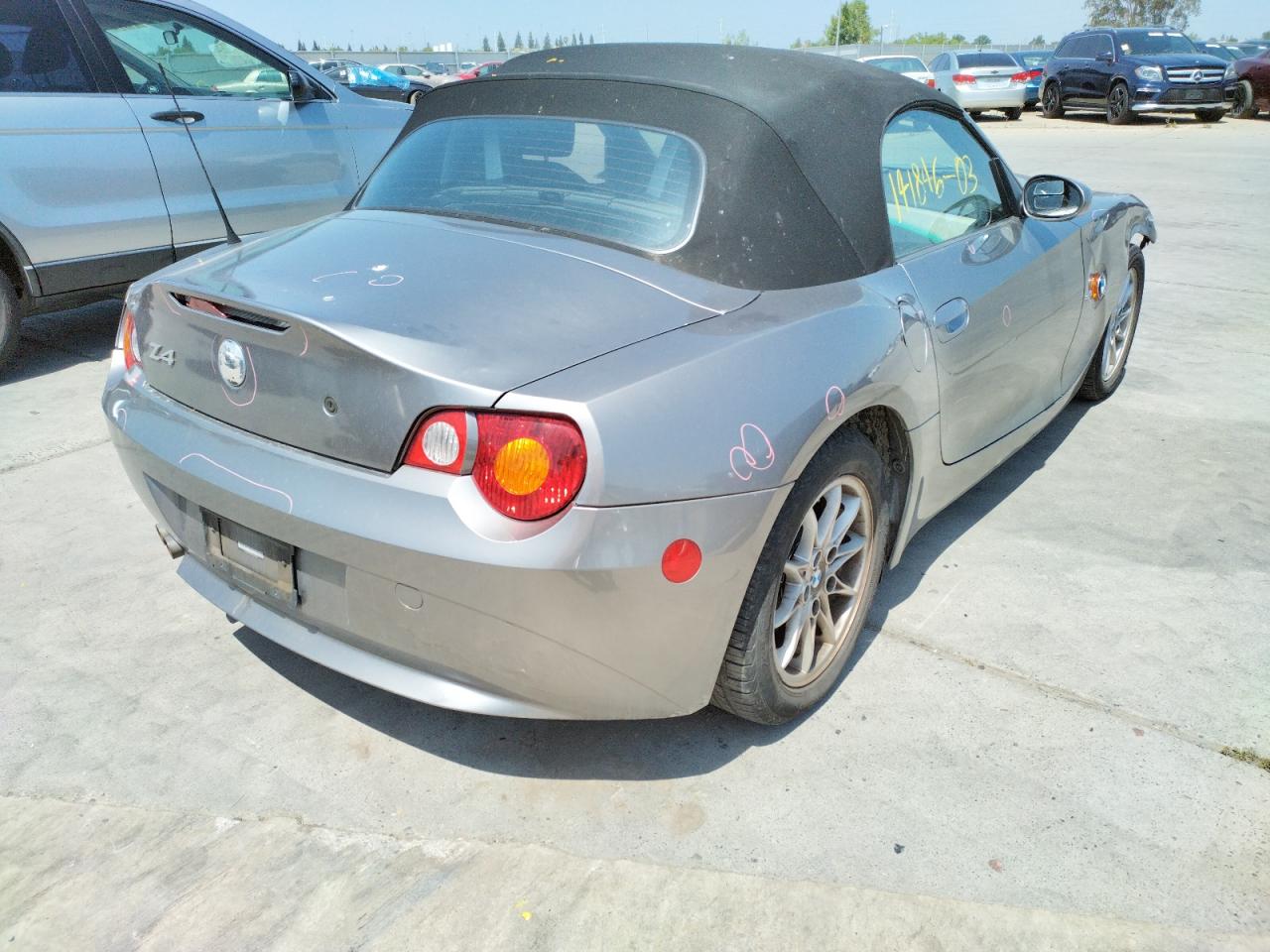 Снимка 4 от търг – 2003 BMW Z4 2.5 с VIN 4USBT33403LS44339