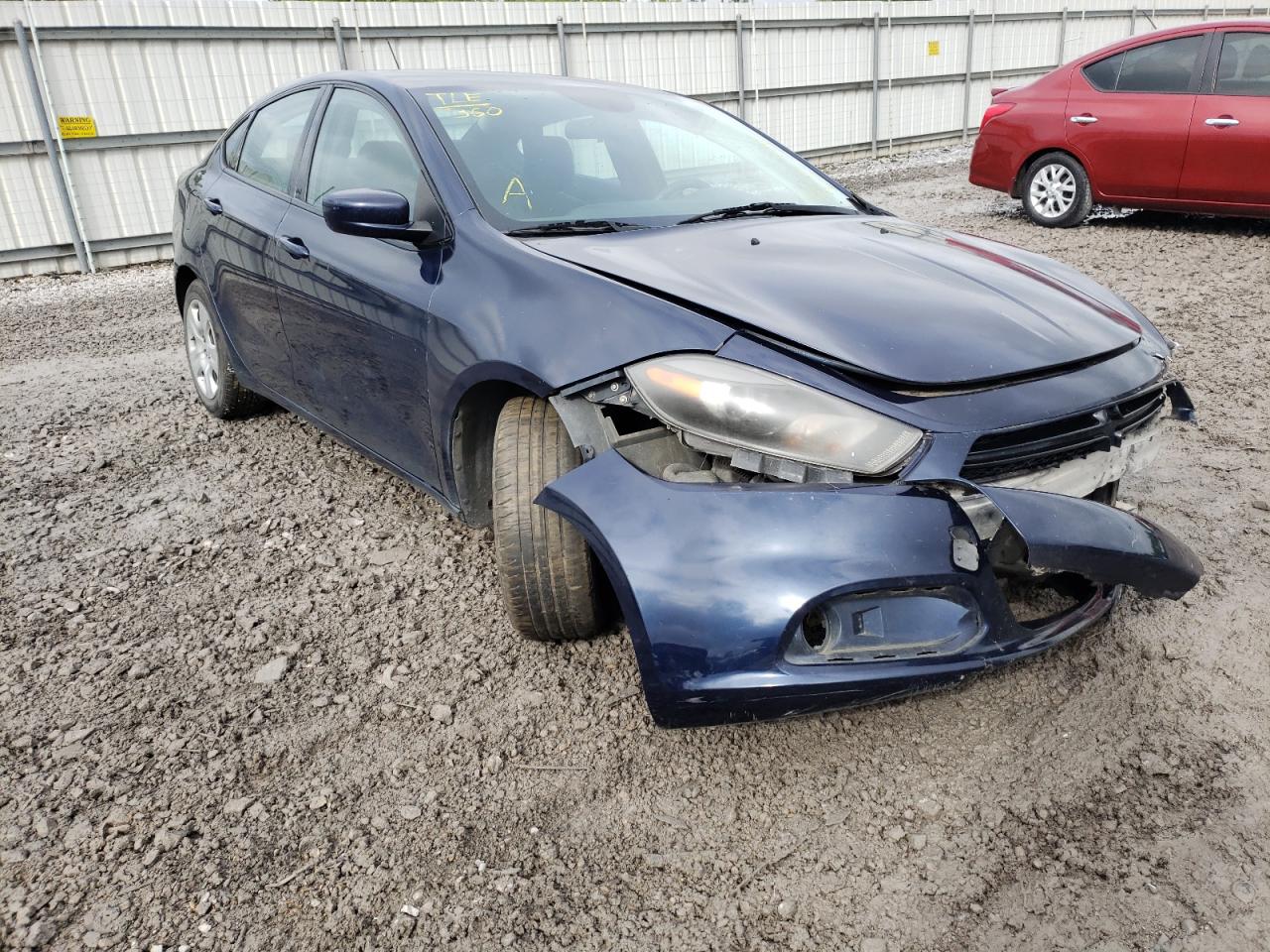 DODGE DART SXT 2015 with VIN 1C3CDFBA4FD173519 - Photo from auction