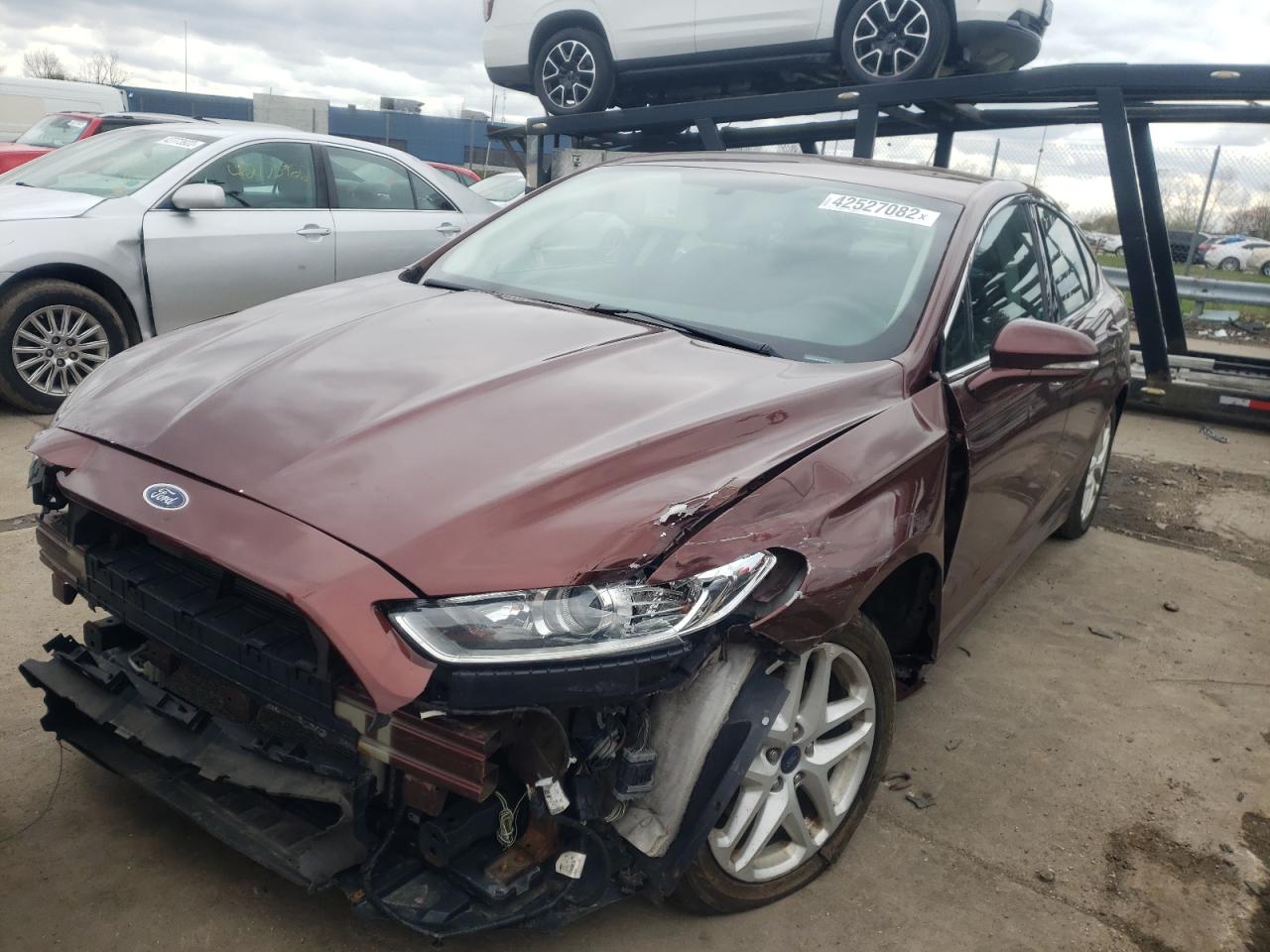 Photo 2 from auction – 2016 FORD FUSION SE with VIN 3FA6P0H73GR142303